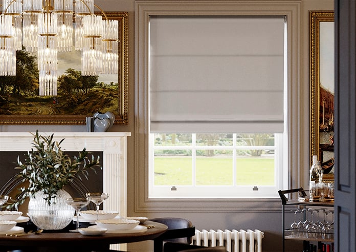Astoria, Nordic Grey - Twist&Fit Roman Blind - Image 3